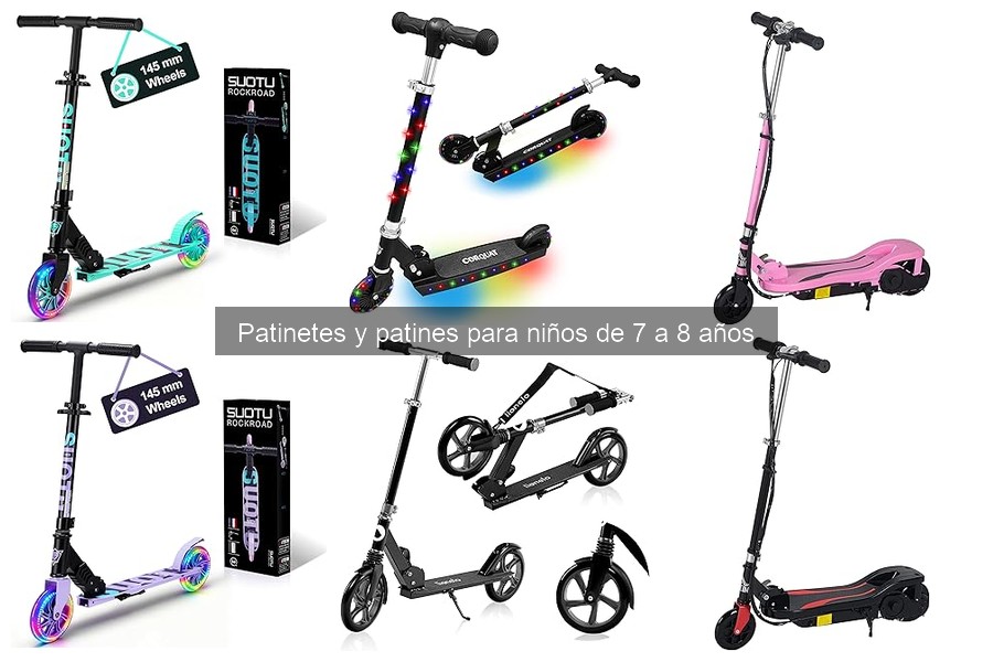 Accesorios Esenciales para Patinetes de Niños de 7 a 8 Años