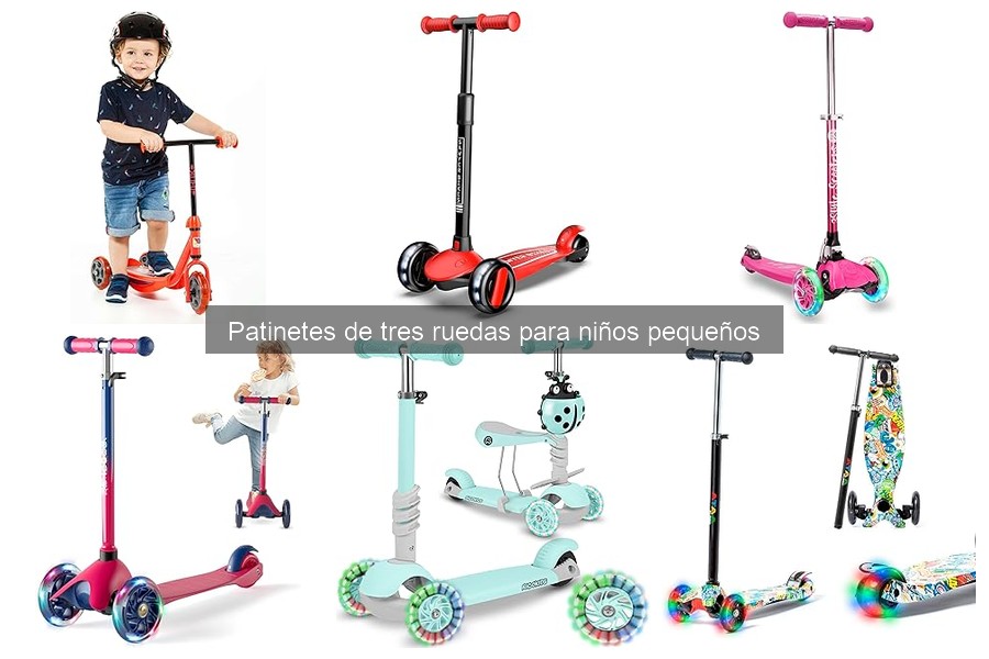 Accesorios esenciales para patinetes de tres ruedas
