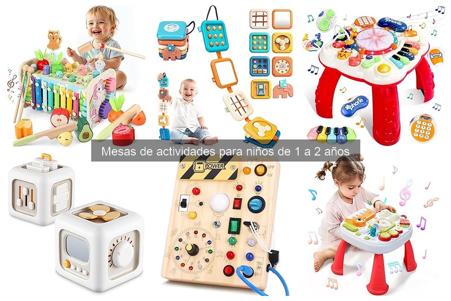 Accesorios ideales para mesas de actividades infantiles