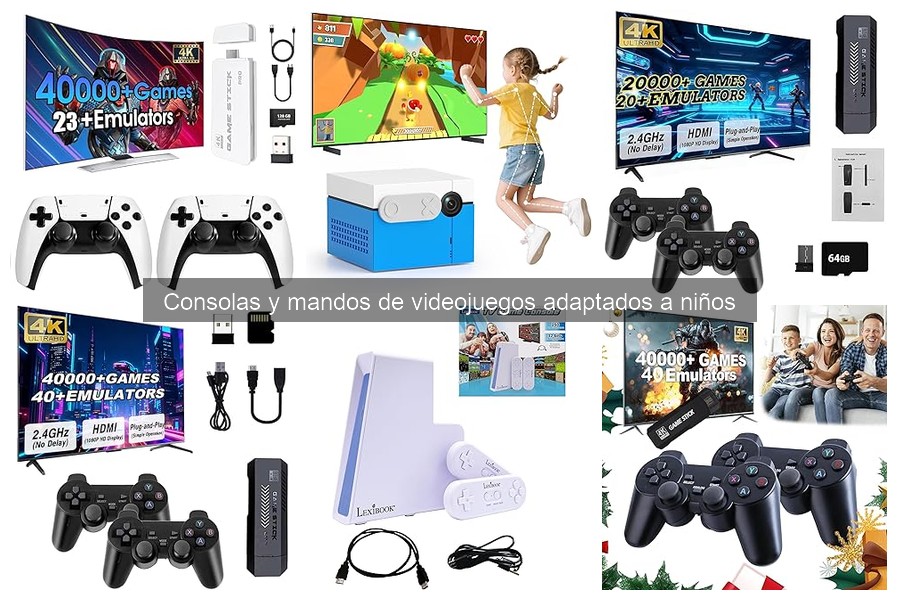 Accesorios imprescindibles para consolas adaptadas a niños