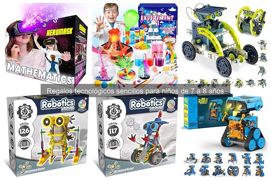 Accesorios para mejorar regalos tecnológicos para niños de 7 a 8 años