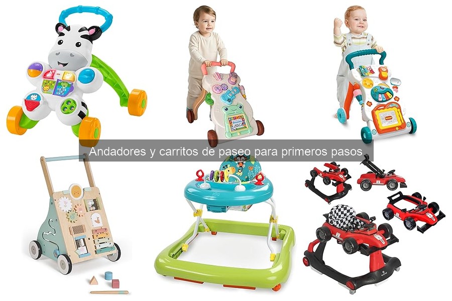 Accesorios útiles para andadores y carritos de paseo