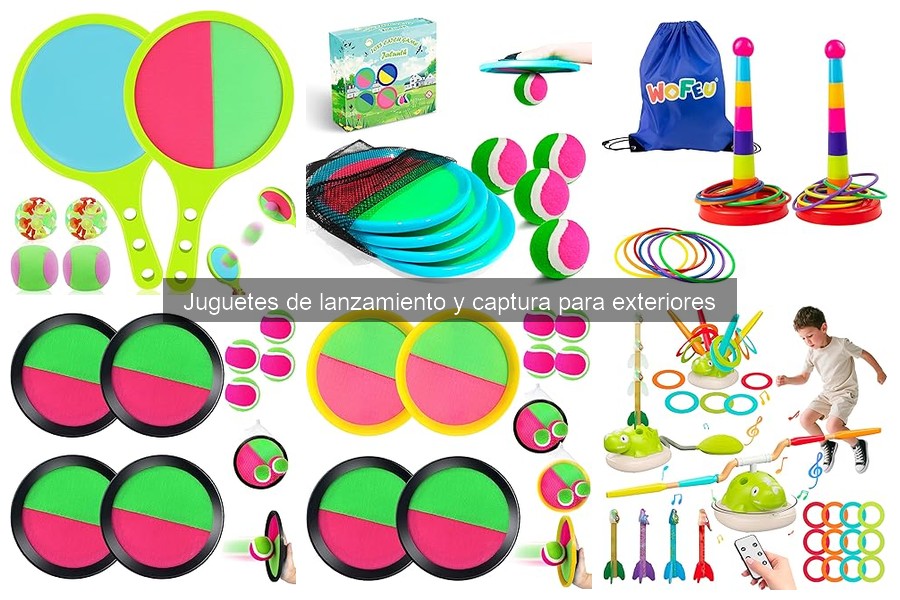 Actividades al Aire Libre con Juguetes de Lanzamiento