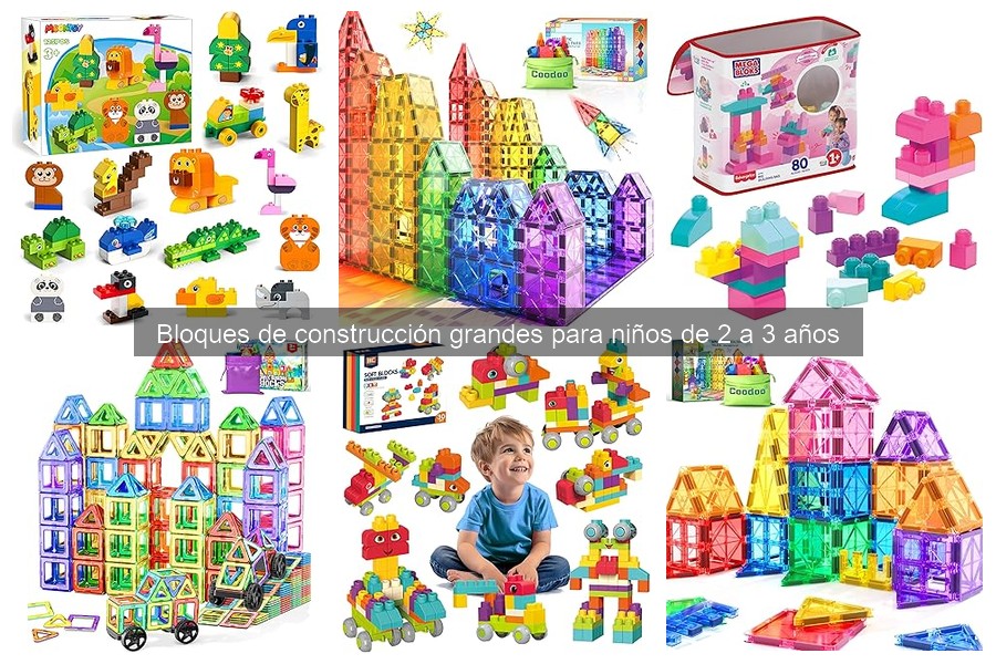 Actividades Creativas con Bloques de Construcción Grandes