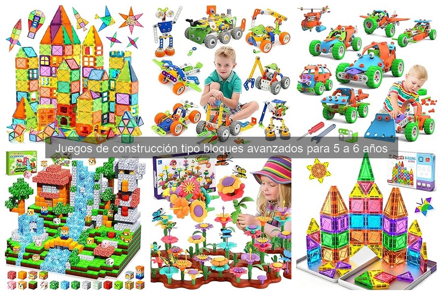 Actividades creativas con bloques de construcción para niños