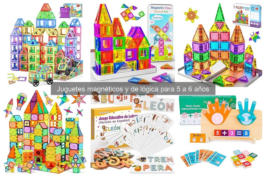 Actividades creativas con juguetes de lógica para 5 a 6 años