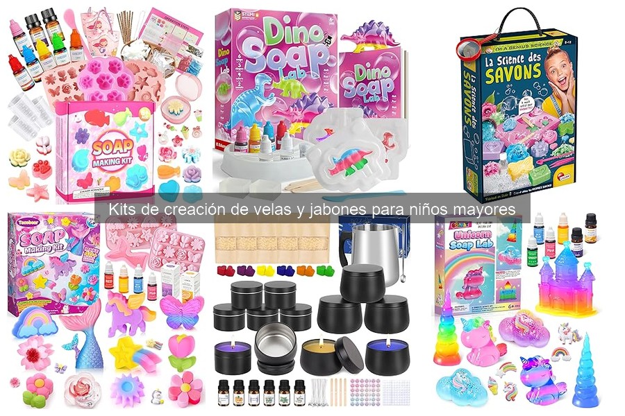 Actividades Creativas con Kits de Jabones y Velas para Niños