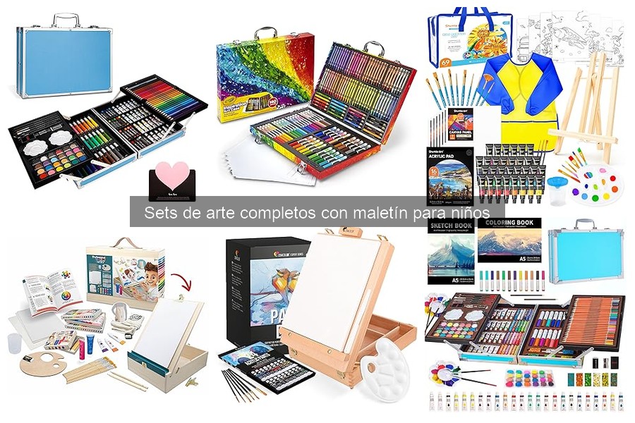 Actividades creativas para hacer con sets de arte para niños