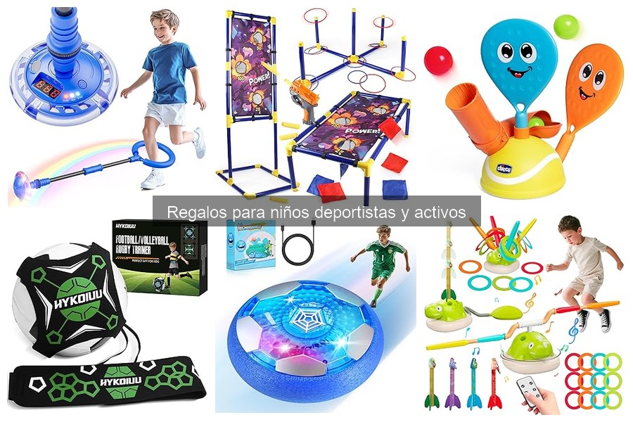 Actividades deportivas recomendadas para niños y regalos ideales