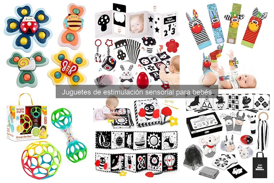 Actividades divertidas con juguetes de estimulación sensorial
