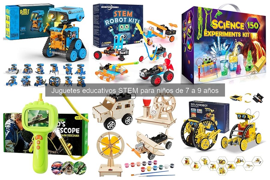 Actividades divertidas con juguetes educativos STEM para niños