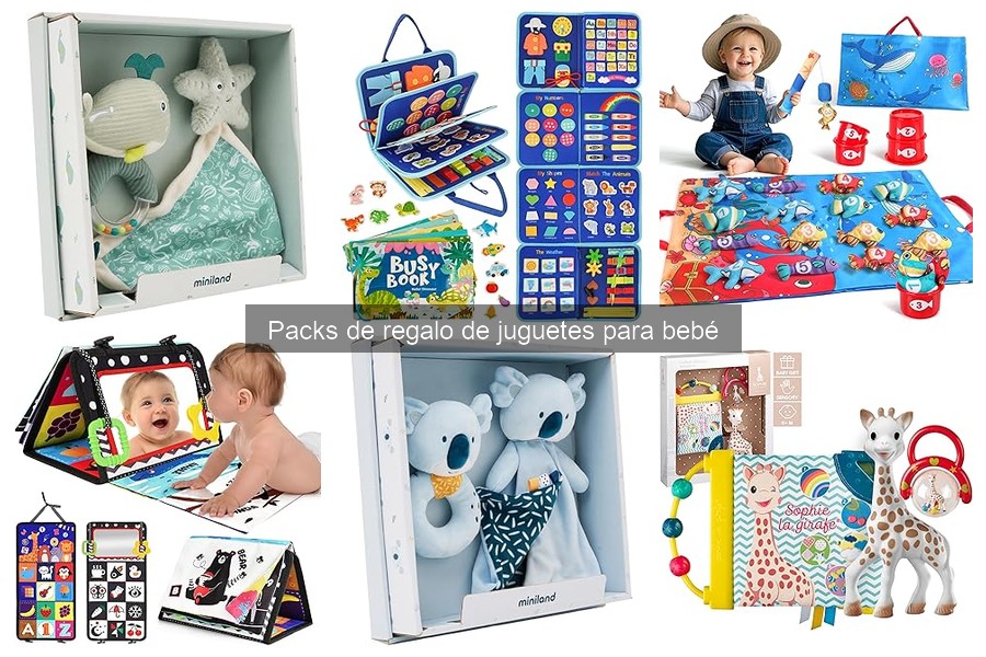 Actividades divertidas con packs de juguetes para bebés