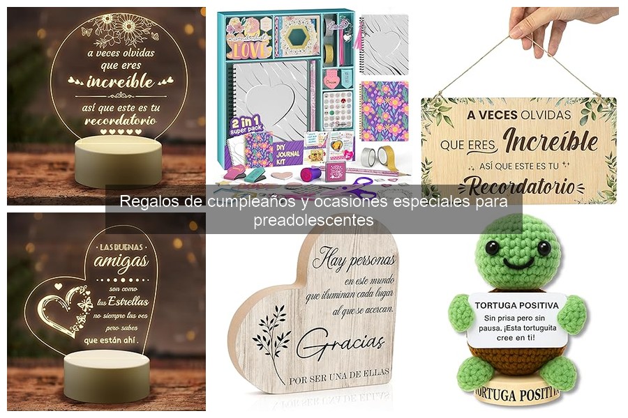 Actividades divertidas con regalos de cumpleaños para preadolescentes