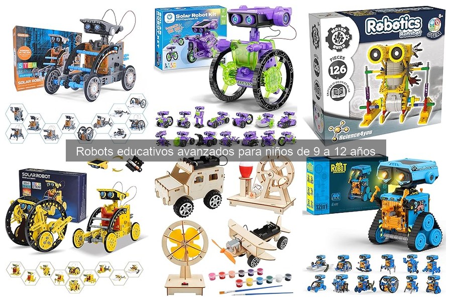 Actividades educativas con robots para niños de 9 a 12 años