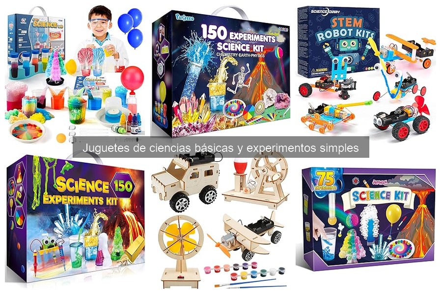 Actividades educativas en casa con juguetes de ciencias