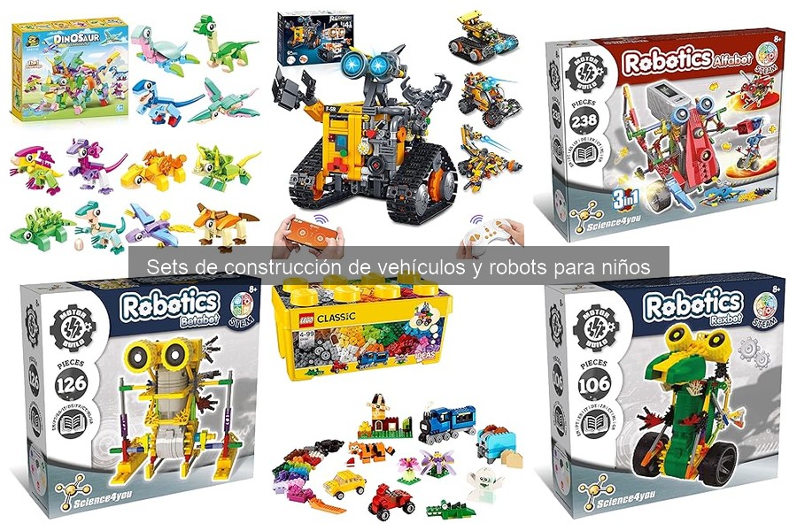 ** Actividades para Ampliar el Juego con Sets de Construcción de Vehículos