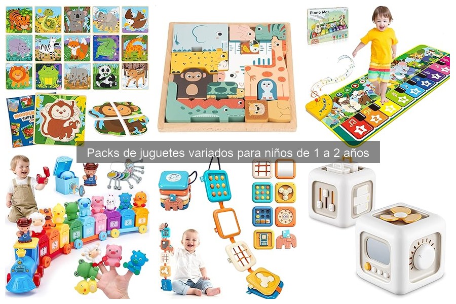 Actividades para fomentar el desarrollo con juguetes para 1-2 años