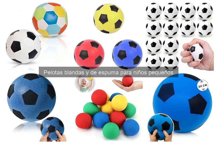 Actividades y Juegos con Pelotas de Espuma para Niños Pequeños
