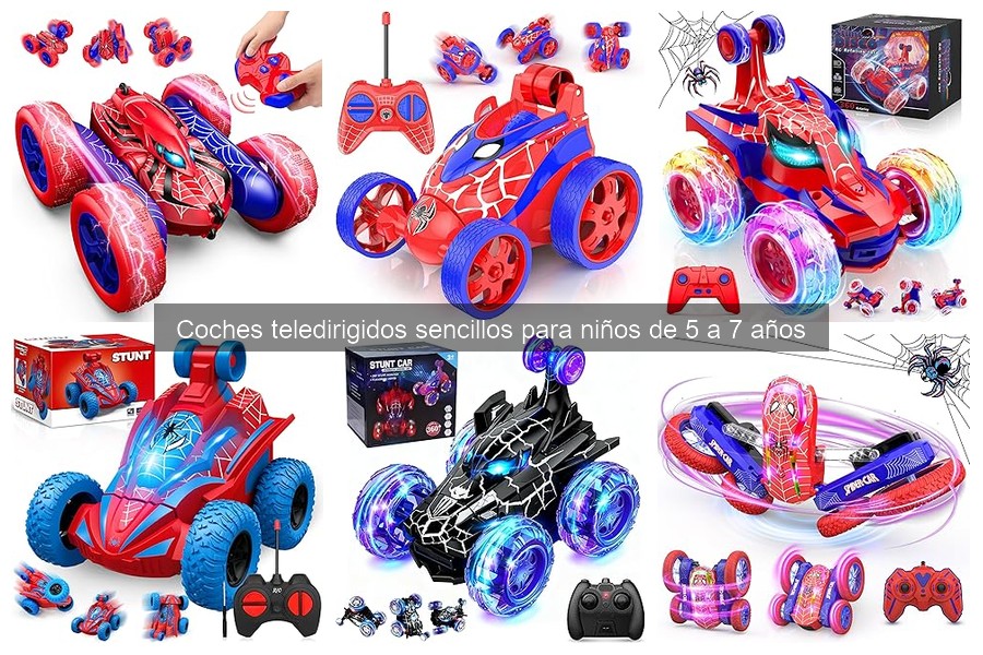 Alternativas a coches teledirigidos para niños de 5 a 7 años