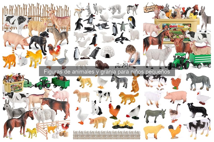 Alternativas a Figuras de Animales de Granja para Niños
