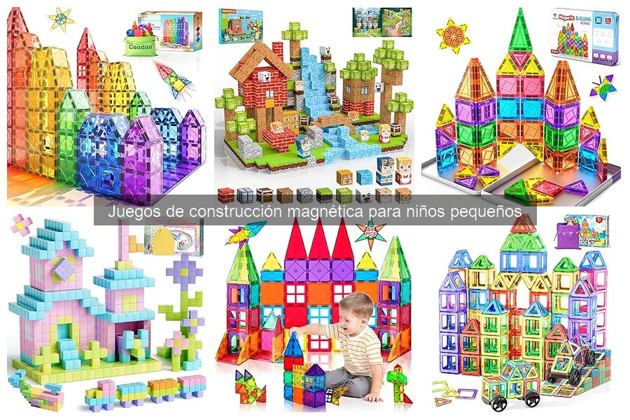 Alternativas a Juegos de Construcción Magnética para Niños