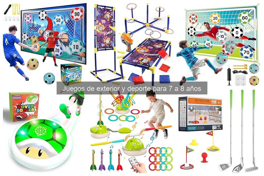 Alternativas a juegos de exterior para 7 a 8 años en casa
