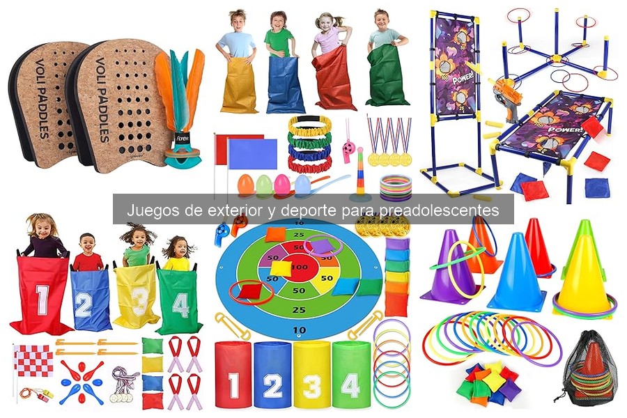 Alternativas a Juegos de Exterior para Preadolescentes