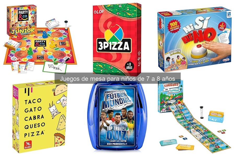 Alternativas a Juegos de Mesa para Niños de 7 a 8 Años