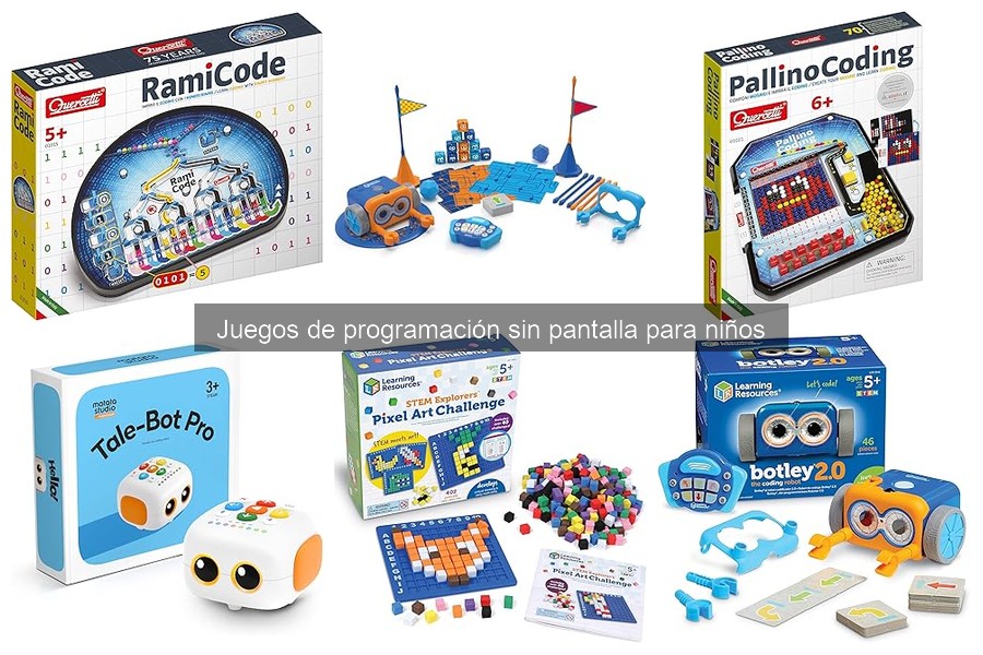 Alternativas a juegos de programación sin pantalla para niños
