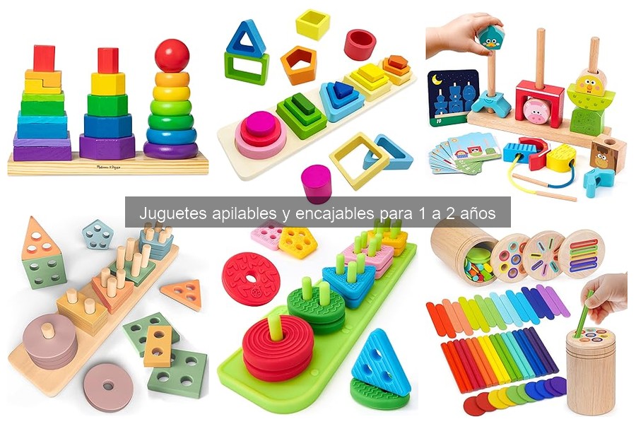 Alternativas a juguetes apilables para espacios reducidos