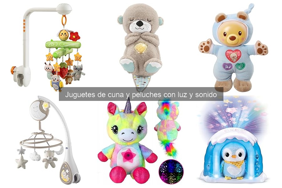 ** Alternativas a juguetes de cuna con luz y sonido para bebés