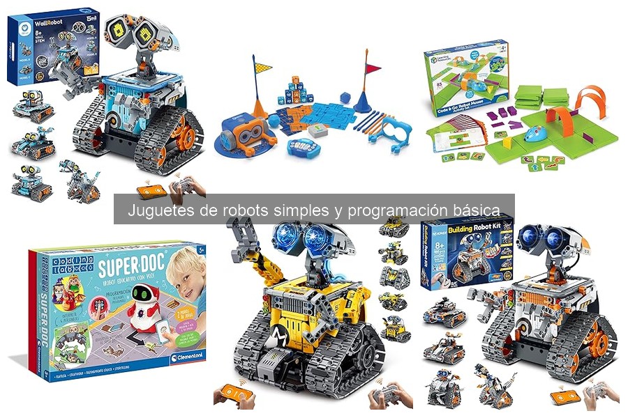 Alternativas a juguetes de robots programables educativos