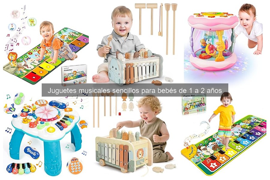 Alternativas a juguetes musicales para espacios reducidos