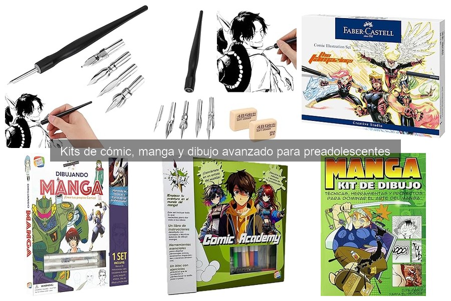 Alternativas a Kits de Cómic para Preadolescentes