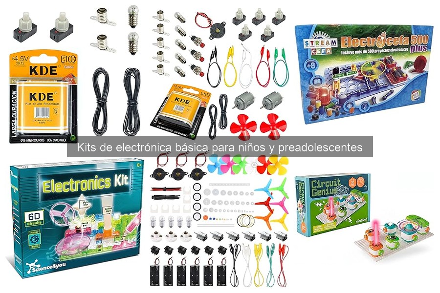 Alternativas a kits de electrónica básica para niños