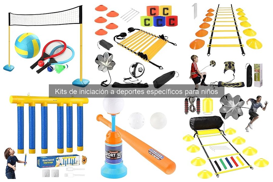 Alternativas a kits de iniciación a deportes para niños