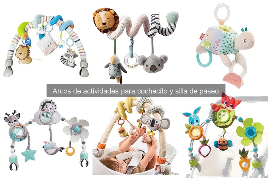 Alternativas a los arcos de actividades para cochecitos