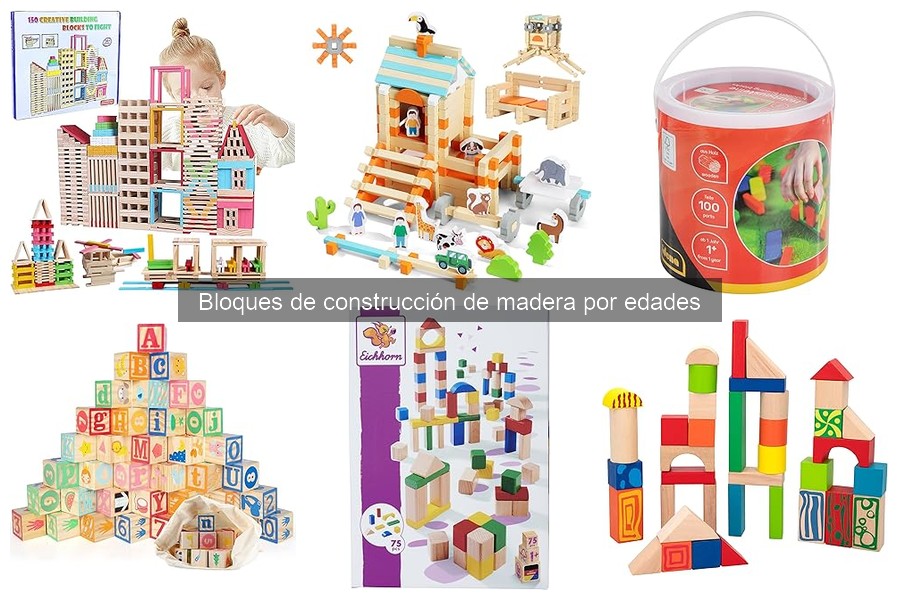 Alternativas a los bloques de construcción de madera para niños