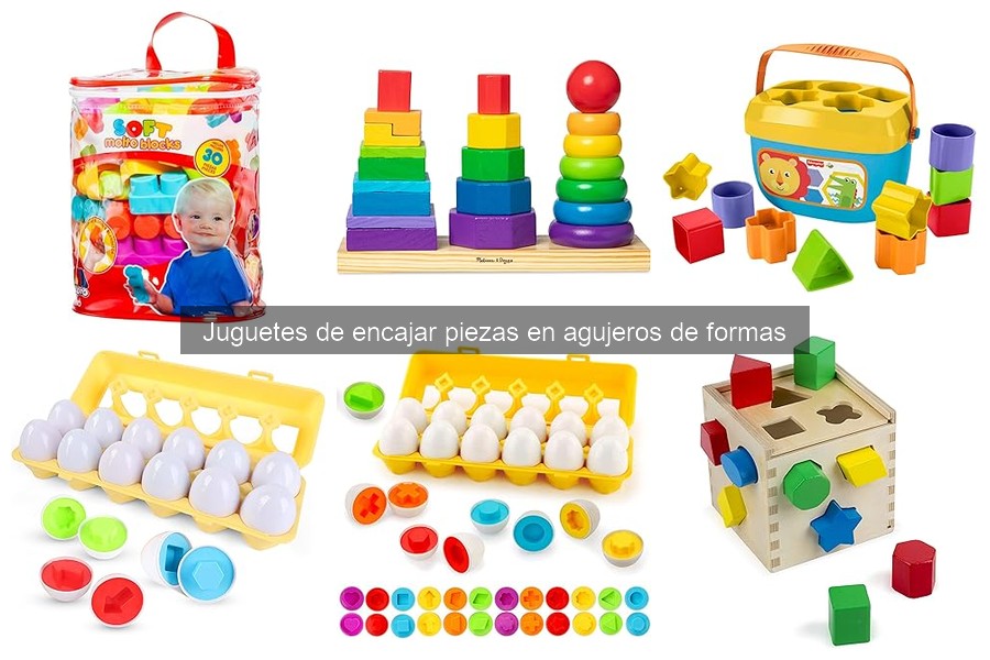 Alternativas a los juguetes de encajar piezas en agujeros