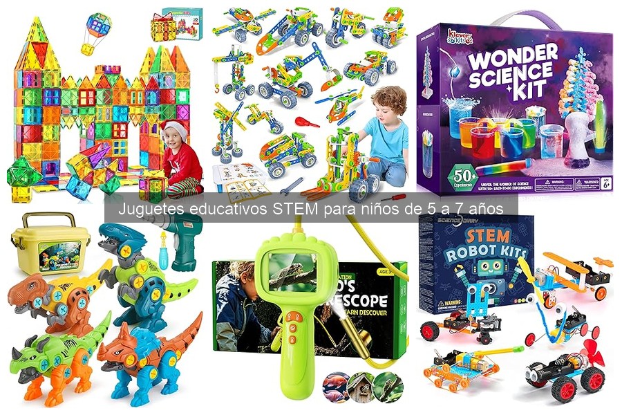 Alternativas a los juguetes educativos STEM para niños