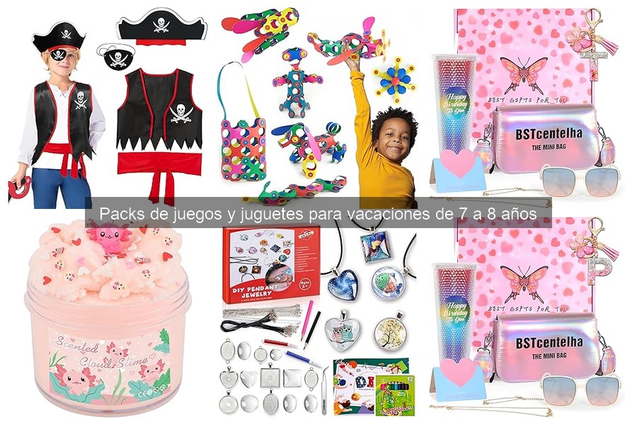 Alternativas a los packs de juegos para niños de 7 a 8 años