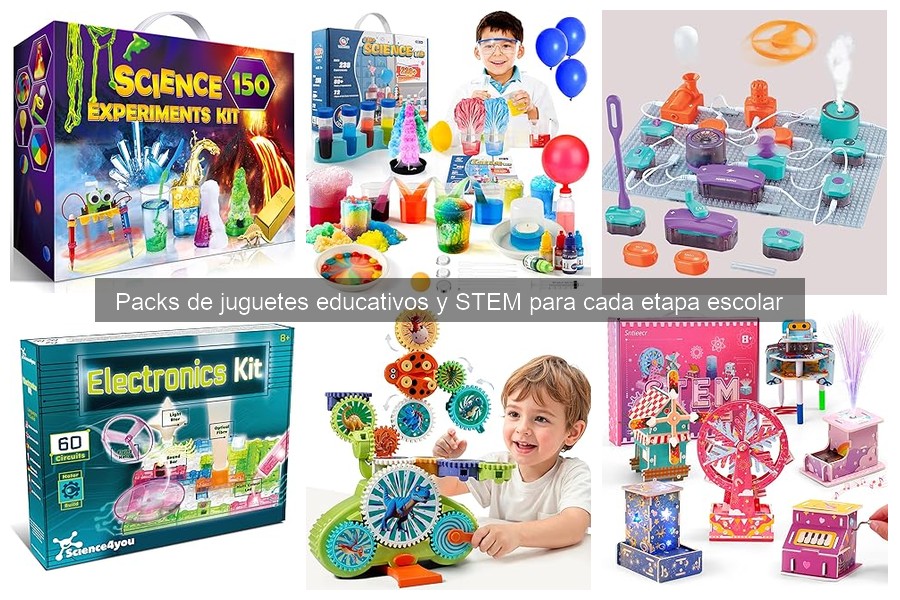 Alternativas a los Packs de Juguetes Educativos STEM