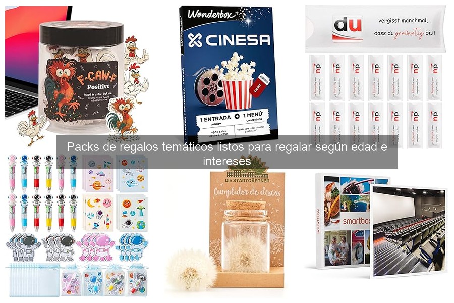 Alternativas a los packs de regalos temáticos para niños