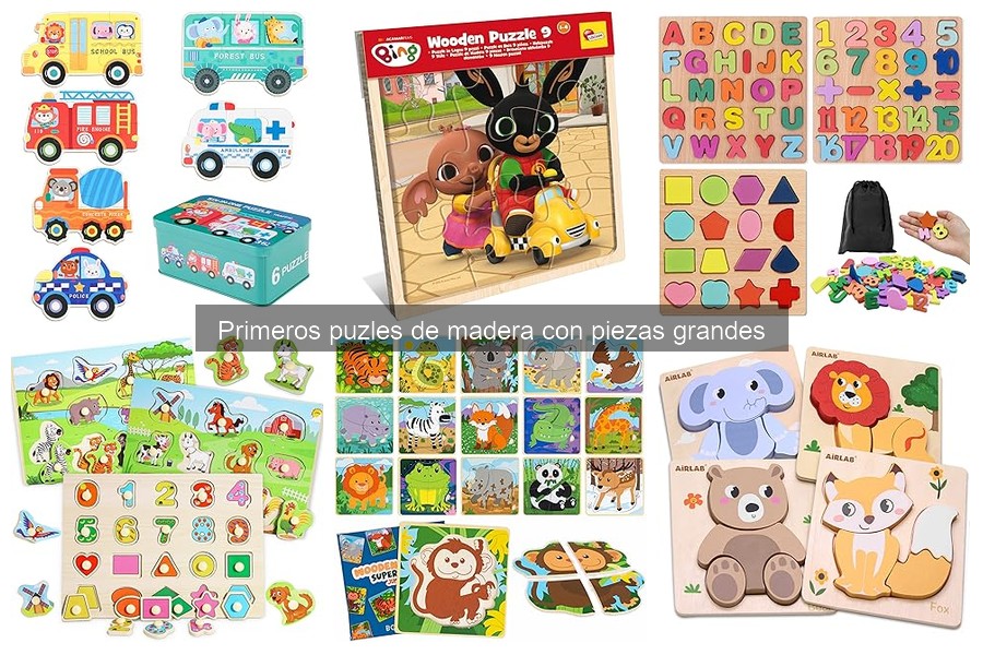 Alternativas a los puzles de madera para el desarrollo infantil