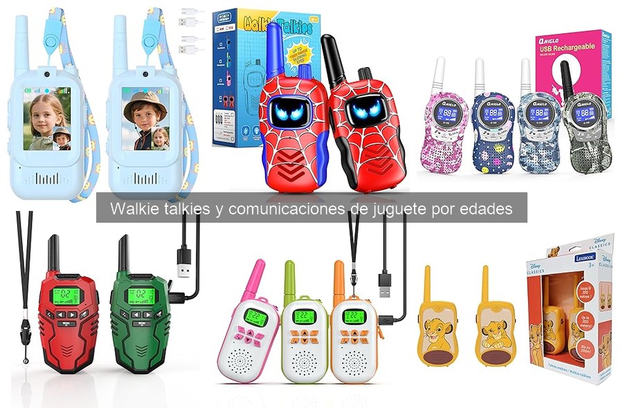 Alternativas a los walkie talkies para niños: opciones divertidas