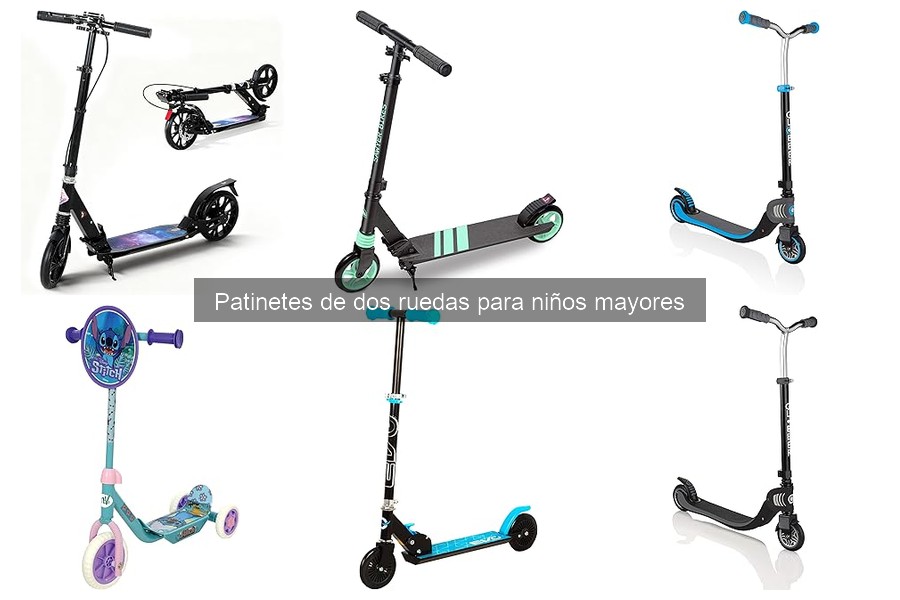 Alternativas a patinetes de dos ruedas para niños