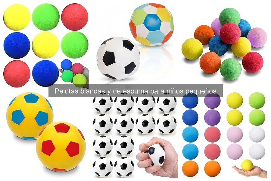 Alternativas a pelotas de espuma para actividades infantiles