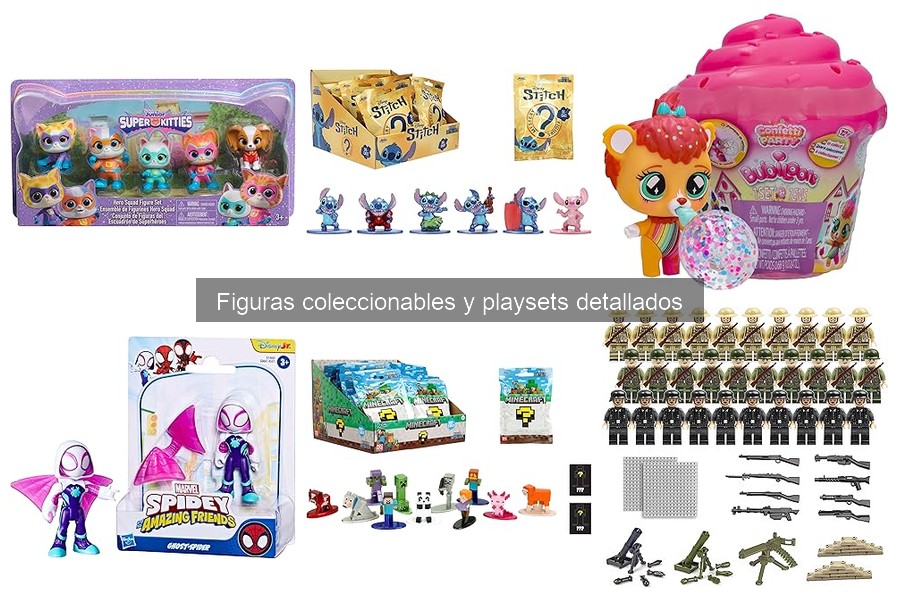Alternativas a Playsets Populares: Figuras y Coleccionables