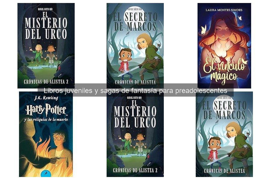 Alternativas a sagas de fantasía para preadolescentes