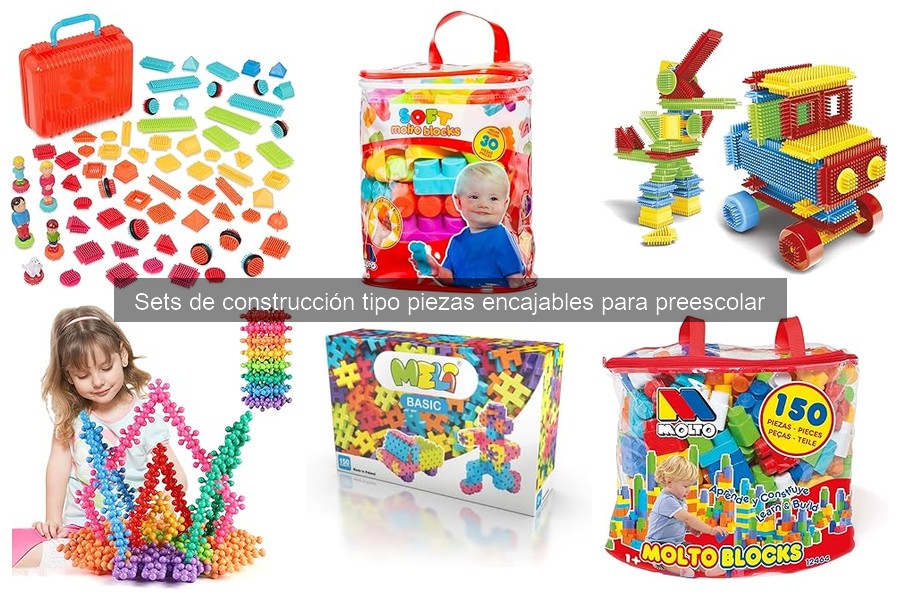 Alternativas a sets de construcción para fomentar la creatividad